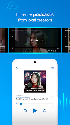 melisten: Radio Music Podcasts ekran görüntüsü