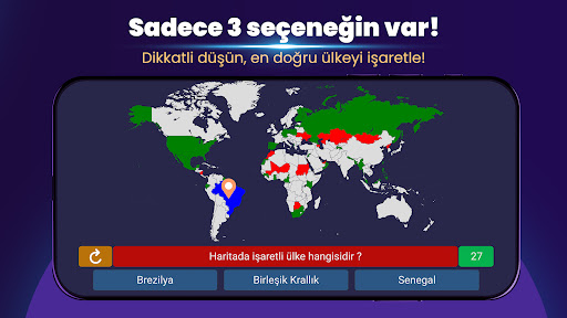 Ülke Bulma ekran görüntüsü