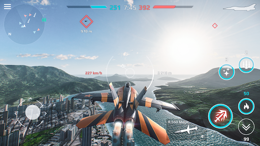 Sky Combat Savas Uçak Oyunlari ekran görüntüsü