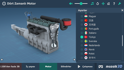 Dört Zamanlı Motor 3B ekran görüntüsü