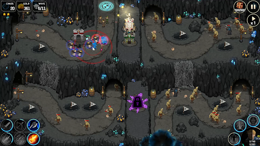 Chaos Rush (Tower Defense) ekran görüntüsü