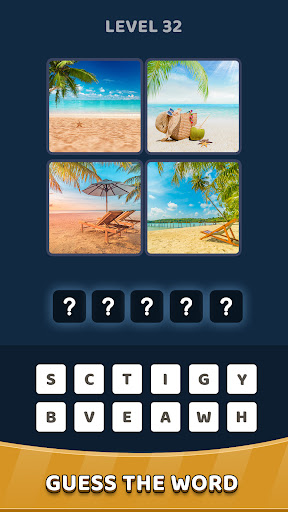 4 Pics 1 Word: Word Guess Game ekran görüntüsü