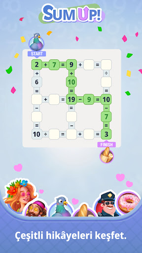 Sum Up! Math Number Puzzle Fun ekran görüntüsü