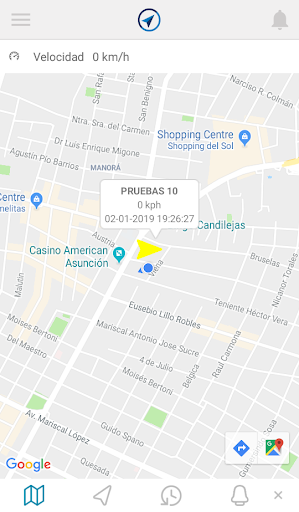 Compass GPS ekran görüntüsü