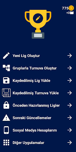 Futbol Ligi Oluşturucu ekran görüntüsü