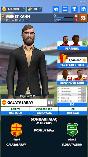 Football Club Management 2026 ekran görüntüsü
