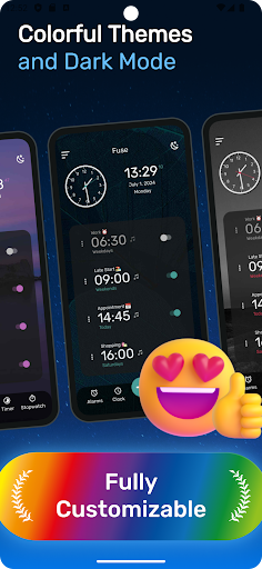 Fuse: Clock - Alarm - Timer ekran görüntüsü