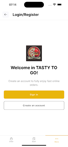 TASTY TO GO ekran görüntüsü