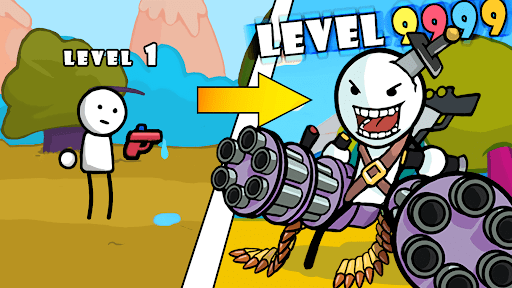 One Gun Stickman 2 offline ekran görüntüsü