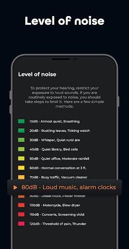 Sound Meter Decibel ekran görüntüsü