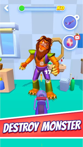 Kick Monster: Kill Buddy Game ekran görüntüsü