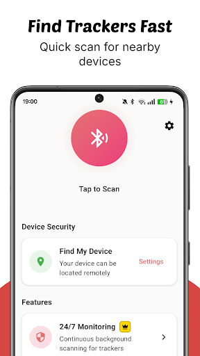 Tracker Detector ekran görüntüsü