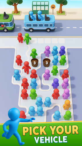 Bus Traffic Jam: Seat Mania 3D ekran görüntüsü