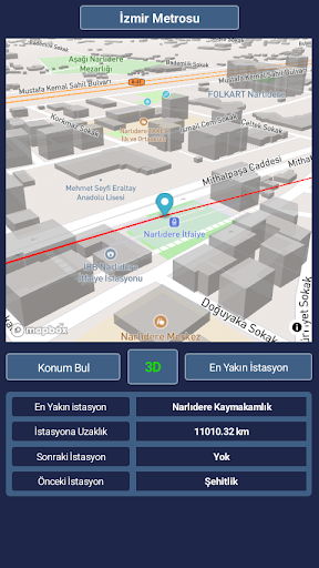 İzmir Metro Ulaşım ekran görüntüsü