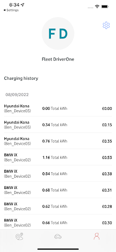 EV Services Drive ekran görüntüsü