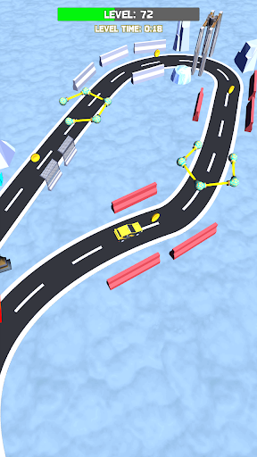 Line Race 3D: Tiny Toon Car ekran görüntüsü