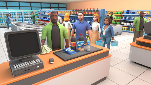 Supermarket Tycoon 3D ekran görüntüsü