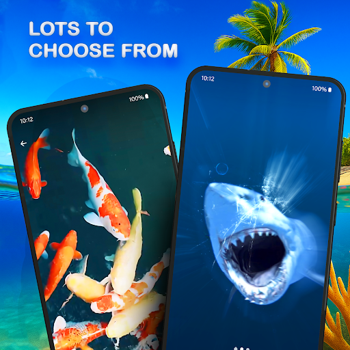 3D Aquarium Live Wallpaper ekran görüntüsü