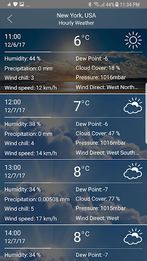 Hava durumu - hava radar ekran görüntüsü