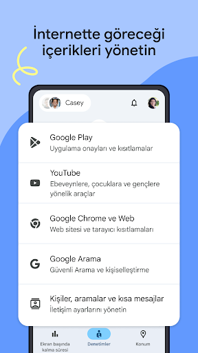 Google Family Link ekran görüntüsü