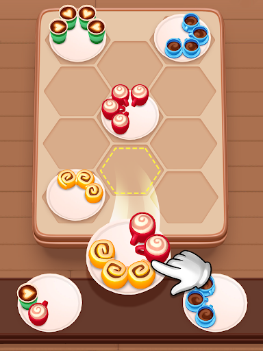 Tidy Coffee - Hexa Sort Puzzle ekran görüntüsü