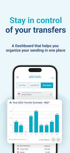 Pangea: Money Transfer App ekran görüntüsü