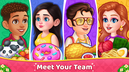 Cooking Run : Food Games ekran görüntüsü