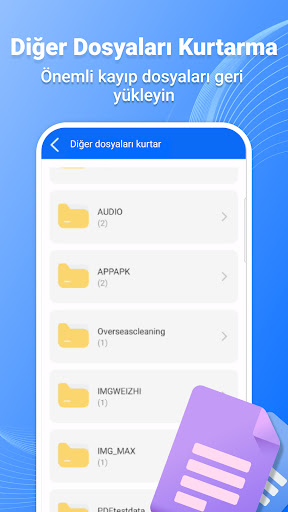 Dosya Kurtarma ve Fotoğraf ekran görüntüsü