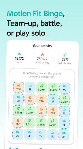 Motion - Steps & Fitness Game ekran görüntüsü