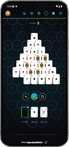 Pyramid Solitaire Offline Game ekran görüntüsü