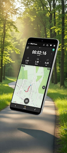 BikeTrace Bisiklet Bilgisayarı ekran görüntüsü