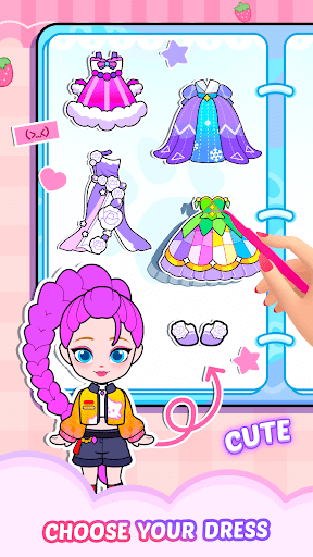 Little Paper Doll Diary ekran görüntüsü