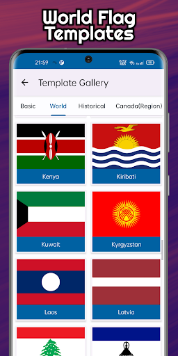 A+ Flag Maker ekran görüntüsü