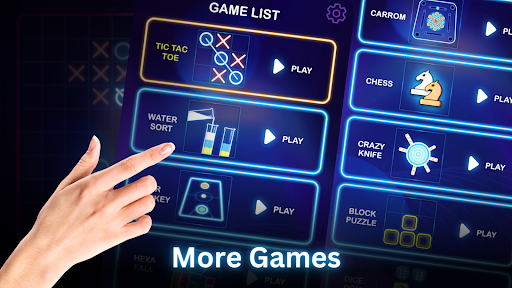 Tic Tac Toe 2 Player: XO Game ekran görüntüsü