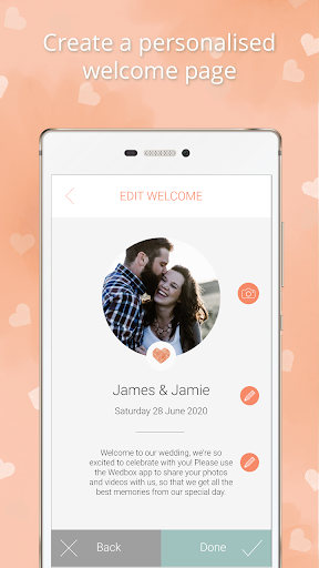 Wedding Photo App by Wedbox ekran görüntüsü
