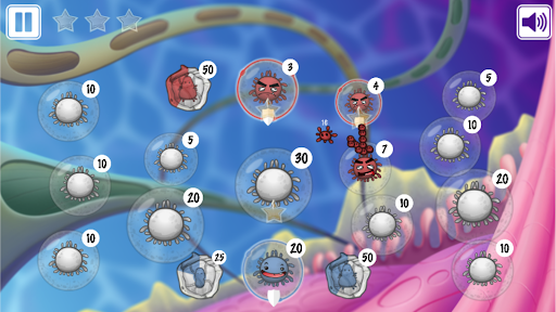 NanoWar: Cells VS Virus ekran görüntüsü