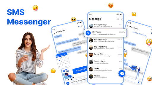 Messenger : SMS Home ekran görüntüsü