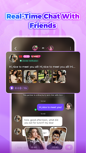 Yoki-Real Chat&Party ekran görüntüsü