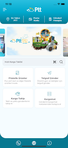 Ptt Mobil ekran görüntüsü