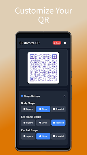 QR Tarayıcı ve Üretici ekran görüntüsü