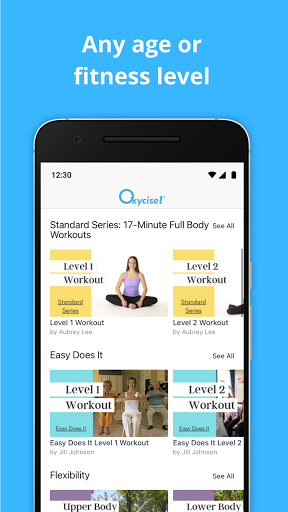 Oxycise! Zero-Impact Fitness ekran görüntüsü
