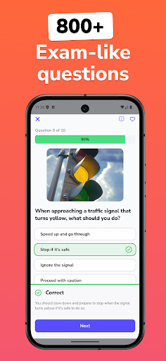 DMV Practice Test 2026: Permit ekran görüntüsü