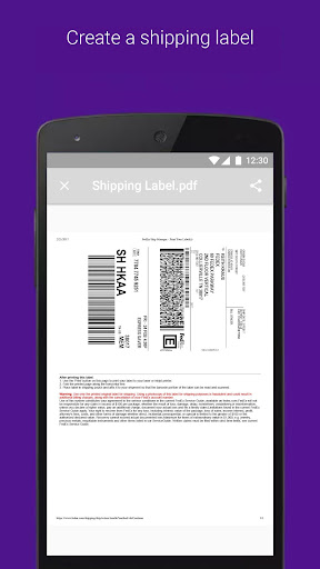 FedEx Mobile ekran görüntüsü