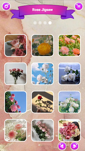 Rose Jigsaw Puzzle ekran görüntüsü