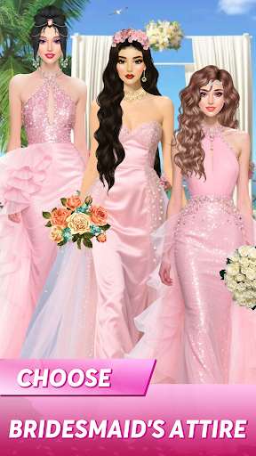 Bridal Dress Up Wedding Games ekran görüntüsü