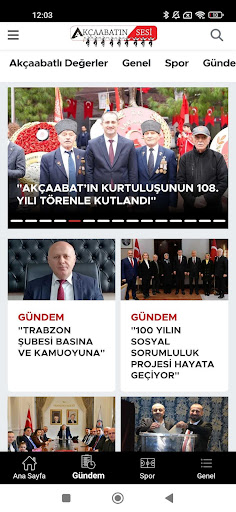 Akçaabatın Sesi ekran görüntüsü