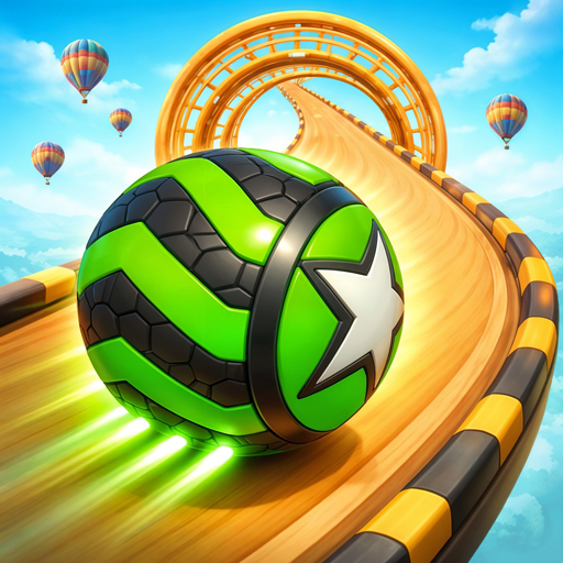 Rolling Ball Game Sky Ball Run