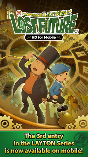 Layton: Lost Future in HD ekran görüntüsü