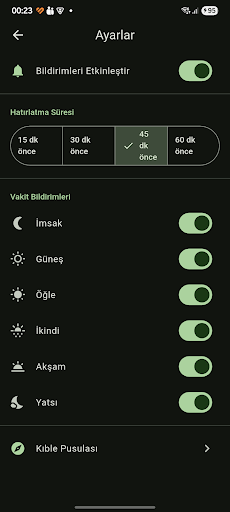 Ezan Vakti ekran görüntüsü