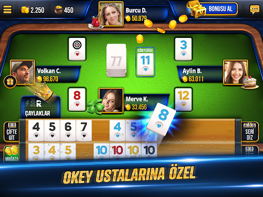 Tekel Okey - Online Çanak Okey ekran görüntüsü